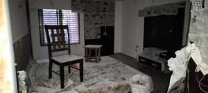 Kitchen in 3 BHK Apartment at Subham Buildwell, Ambikagirinagar – for Rent