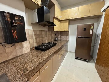 Kitchen in 3 BHK Apartment at Subham Buildwell, Ambikagirinagar – for Rent