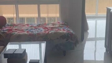 Bedroom in 1 BHK Apartment at Nahar Amaryllis Towers and Plaza, Chandivali – for Rent