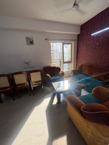 Living Room in 2.5 BHK Apartment at Nimbus The Golden Palm, Sector 168 – for Rent