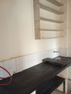 Kitchen in 1 BHK Apartment at Sagar Sangeet CHS, Borivali West – for Rent