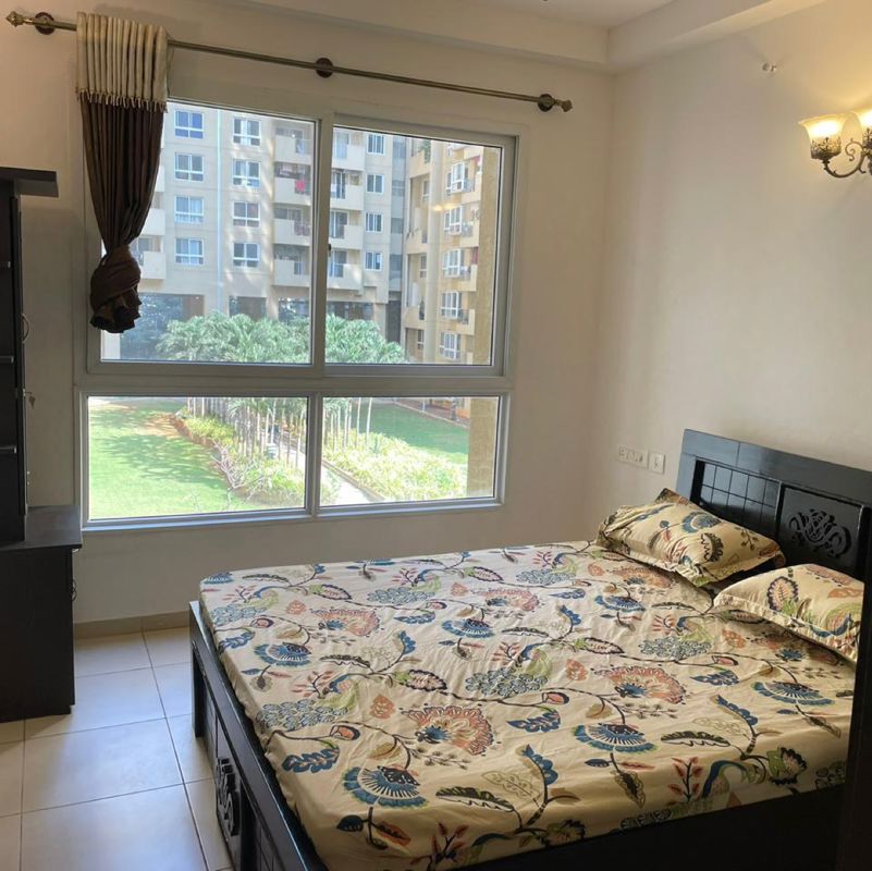 3 BHK + Pooja Room Apartment For Rent in Bhartiya Nikoo Homes