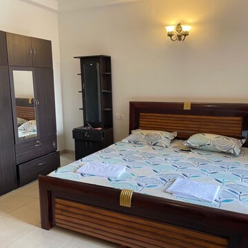 Bedroom in 3 BHK Apartment at Bhartiya Nikoo Homes, Kannur – for Rent