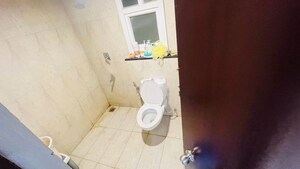 Bathroom in 2.5 BHK Apartment at Prestige High Fields, Gachibowli – for Rent