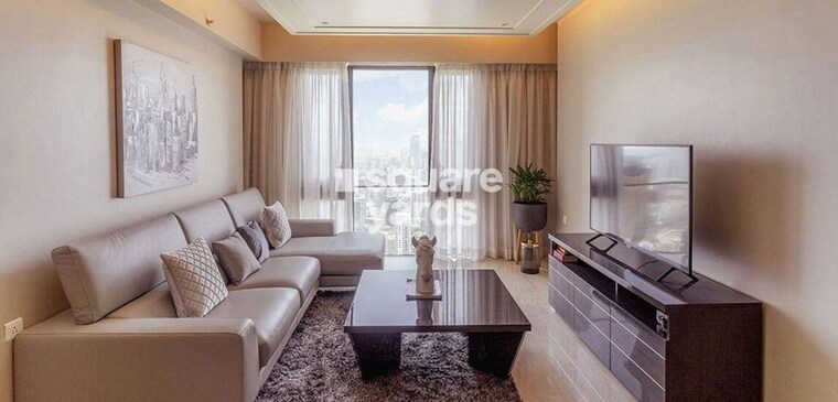 Living Room, lodha-allura 2 Bedroom 857 Sq.Ft. Apartment In Worli Mumbai 10014529