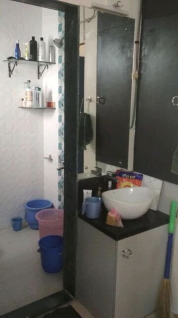 Bathroom in 1 BHK Apartment at Bhusari Colony – for Rent