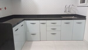 Kitchen in 2 BHK Apartment at Majestique Marbella Phase 1, Kharadi – for Rent