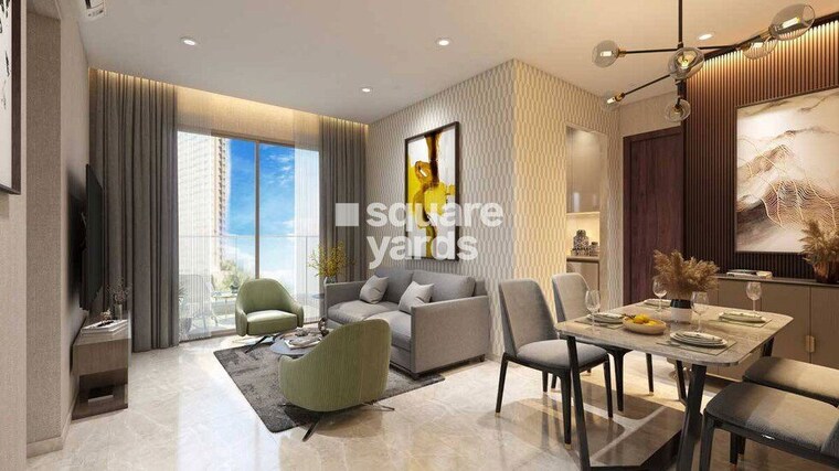 Living Room, hiranandani-highland 2 Bedroom 594 Sq.Ft. Apartment In Powai Mumbai 10014562