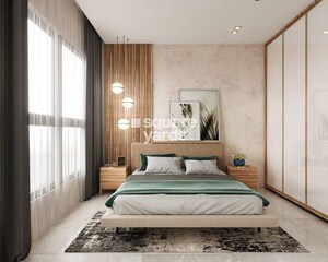 Bedroom in 2 BHK Apartment at Hiranandani Highland, Powai – for Rent