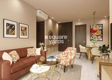 Living Room in 2 BHK Apartment at Hiranandani Highland, Powai – for Rent