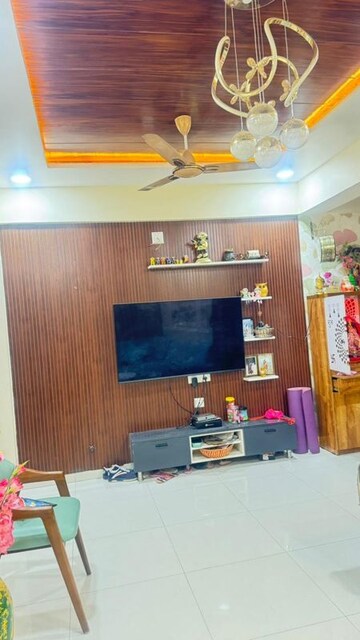 Living Room in 2 BHK Apartment at Nana Chiloda – for Sale