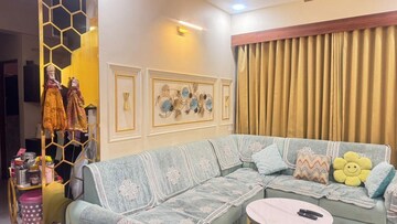 Living Room in 2 BHK Apartment at Nana Chiloda – for Sale
