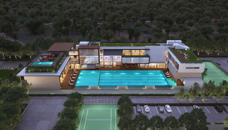 Exterior View, godrej-meridien 3.5 Bedroom 2002 Sq.Ft. Apartment In Sector 106 Gurgaon 10014591