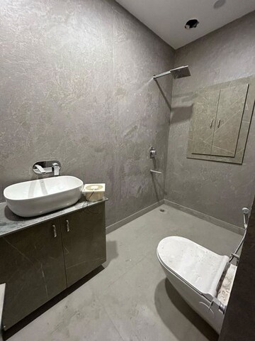 Bathroom in 2 BHK Builder Floor at Lajpat Nagar – for Rent