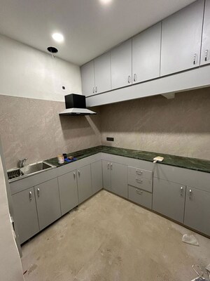 Kitchen in 2 BHK Builder Floor at Lajpat Nagar – for Rent