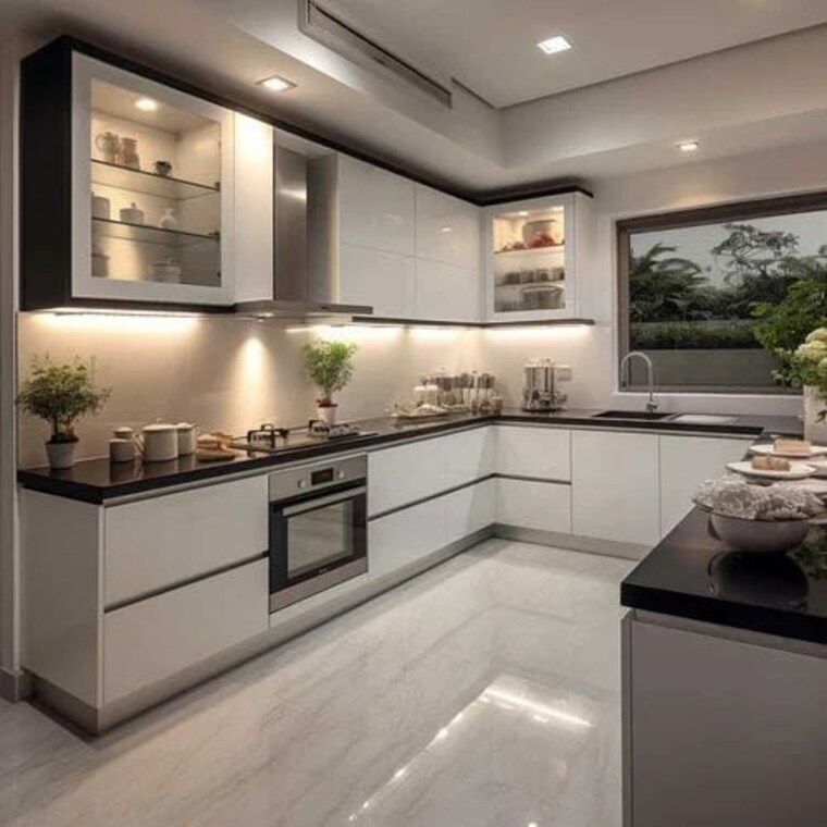 Kitchen, singhpura 3 Bedroom 1964 Sq.Ft. Apartment In Singhpura Zirakpur 10014625