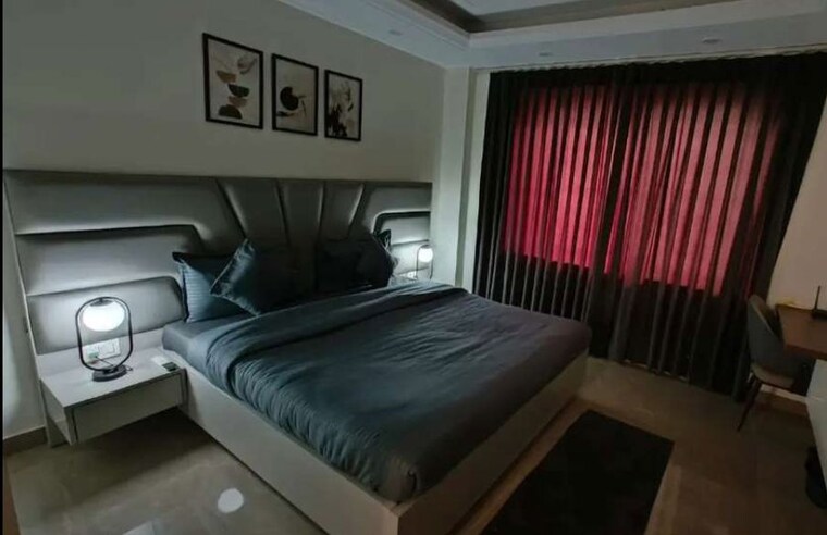 Bedroom, hazratganj 3 Bedroom 1502 Sq.Ft. Apartment In Hazratganj Lucknow 10014629