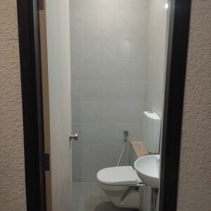Bathroom in 2 BHK Apartment at Orbit Tower, Ghatkopar East – for Rent