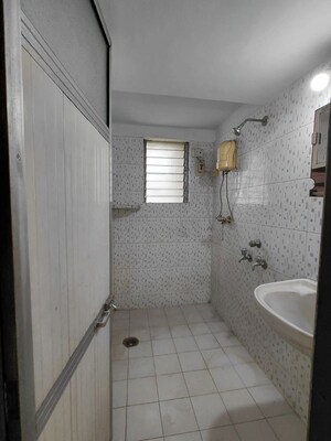 Building Lobby in 1 BHK Apartment at Vijay Park, Kasarvadavali – for Rent