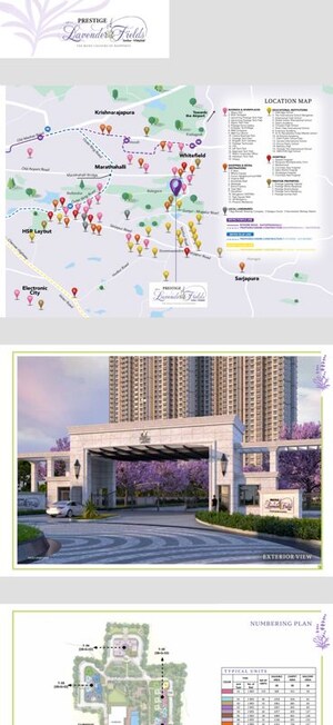 4 BHK Apartment – Exterior View View at Prestige Lavender Fields, Varthur - for Sale