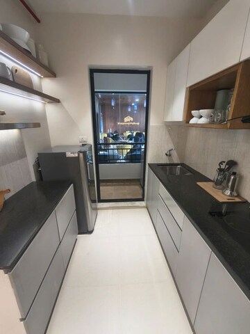 Kitchen in 3 BHK Apartment at Shapoorji Pallonji Joyville Celestia, Hadapsar – for Sale
