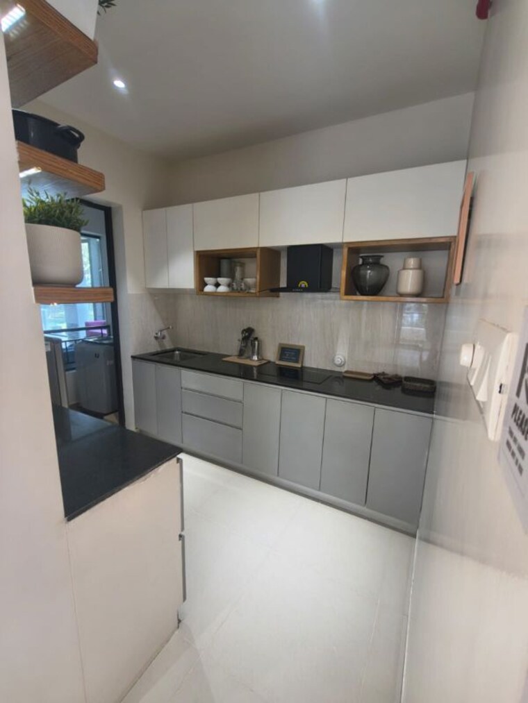 Kitchen, shapoorji-pallonji-joyville-celestia 3 Bedroom 1279 Sq.Ft. Apartment In Hadapsar Pune 10014649