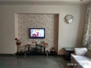 Living Room in 3 BHK Apartment at Laxmi Krupa Apartments, Bhusari Colony – for Rent