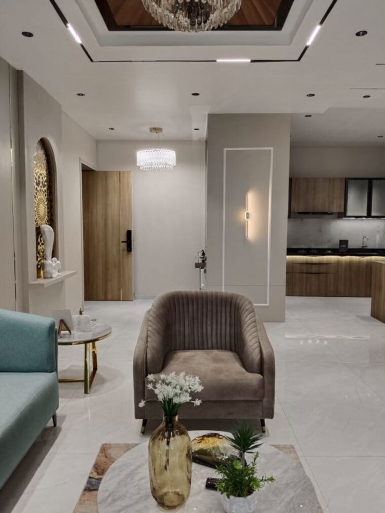 Living Room, shubh-tristar 3 Bedroom 1299 Sq.Ft. Apartment In Koregaon Park Annexe Pune 10014657