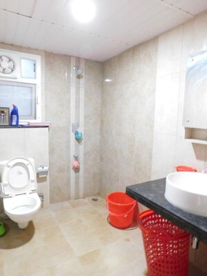 Bathroom in 3 BHK Apartment at Prestige Tranquil, Kokapet – for Rent