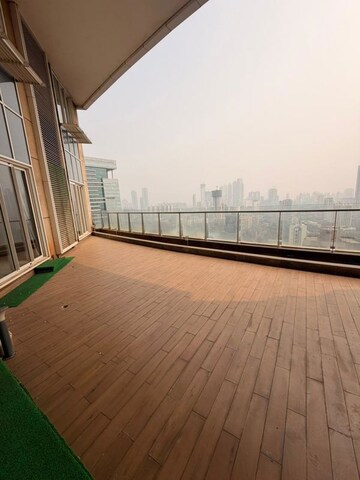 Balcony in 4 BHK Apartment at Indiabulls Sky, Lower Parel – for Rent