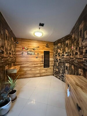 Balcony in 3 BHK Apartment at Soham Tropical Lagoon, Ghodbunder Road – for Rent