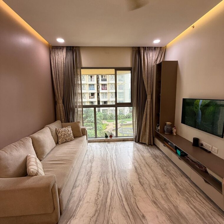 Living Room, ruparel-ariana 2 Bedroom 770 Sq.Ft. Apartment In Parel Mumbai 10014682
