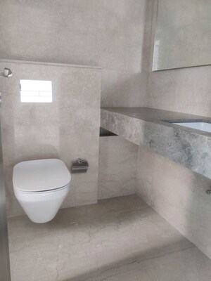 Bathroom in 4 BHK Apartment at Piramal Mahalaxmi, Mahalaxmi – for Rent