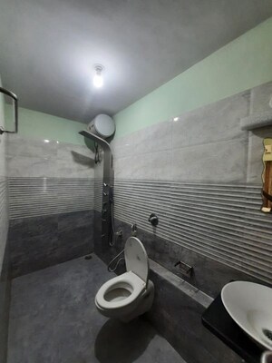 Bathroom in 2 BHK Apartment at Sethia Grandeur, Bandra East – for Rent