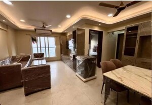 Living Room in 1.5 BHK Apartment at Dosti West County, Balkum Pada – for Rent