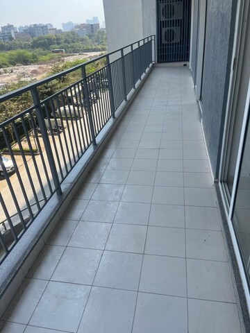 Balcony in 3 BHK Apartment at Godrej Woods, Sector 43 – for Rent