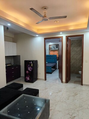 Living Room in 1 BHK Apartment at Saket – for Rent