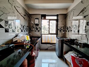 Kitchen in 3 BHK Apartment at Jade Deluxe Apartments, Santacruz East – for Rent