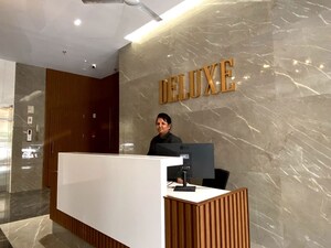 Building Lobby in 3 BHK Apartment at Jade Deluxe Apartments, Santacruz East – for Rent