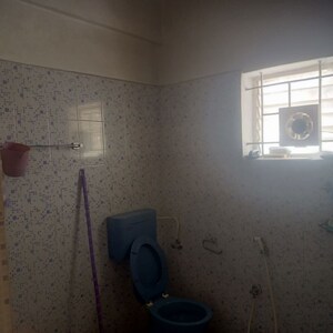 Bathroom in 3 BHK Apartment at Mahaveer Springs, Jp Nagar – for Rent