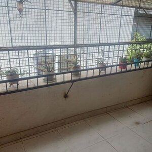 Balcony in 3 BHK Apartment at Mahaveer Springs, Jp Nagar – for Rent