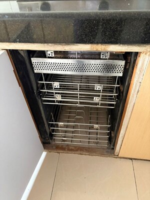 Balcony in 2 BHK Apartment at Royal Classic Co Op Society, Andheri West – for Rent