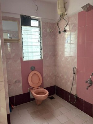 Bathroom in 2 BHK Apartment at Royal Classic Co Op Society, Andheri West – for Rent