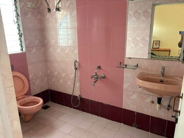 Bathroom in 2 BHK Apartment at Royal Classic Co Op Society, Andheri West – for Rent