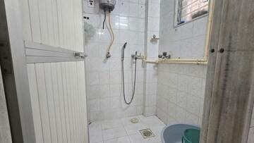 Bathroom in 1 RK Apartment at Kirit CHS, Malad West – for Rent
