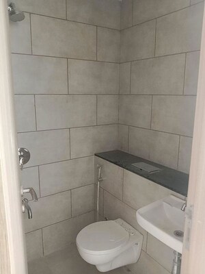 Bathroom in 4 BHK Apartment at Rustomjee Crown, Prabhadevi – for Rent