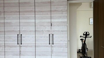 Master Bedroom in 2 BHK Apartment at LnT Crescent Bay T3, Parel – for Rent