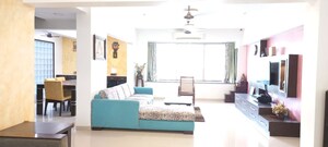 Living Room in 4 BHK Apartment at Jaycee Panch Amrut, Versova – for Rent