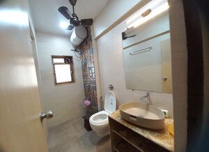 Bathroom in 4 BHK Apartment at Jaycee Panch Amrut, Versova – for Rent