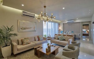 Living Room in 3 BHK Apartment at Godrej Meridien, Sector 106 – for Sale